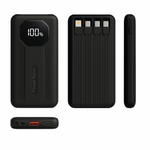 Batería Portátil 10.000mAh Cables Integrados